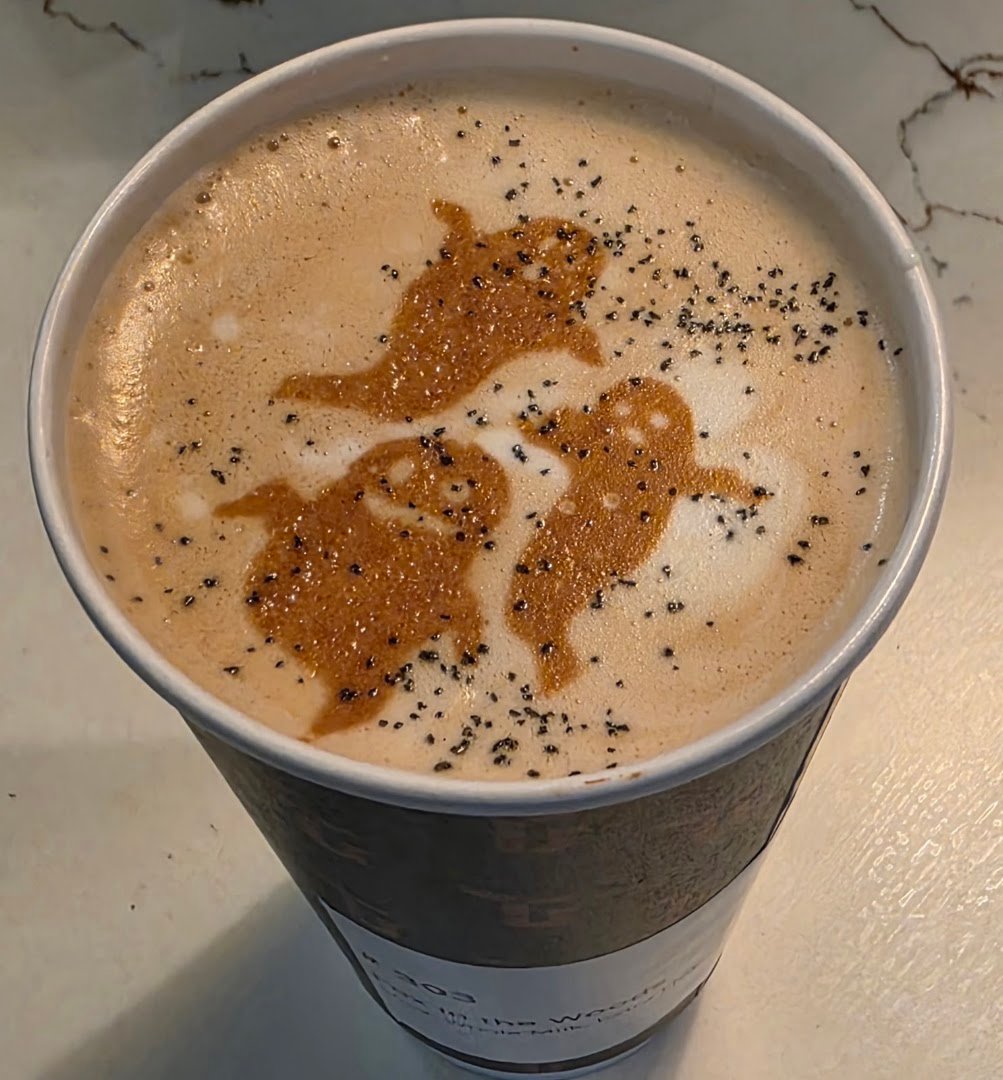 Coffee at Gray Fox Coffee, specialty coffee shop in Minneapolis