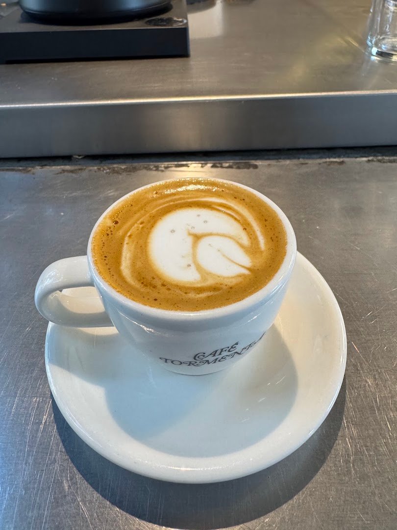 Coffee at Café Tormenta, specialty coffee shop in Mexico City