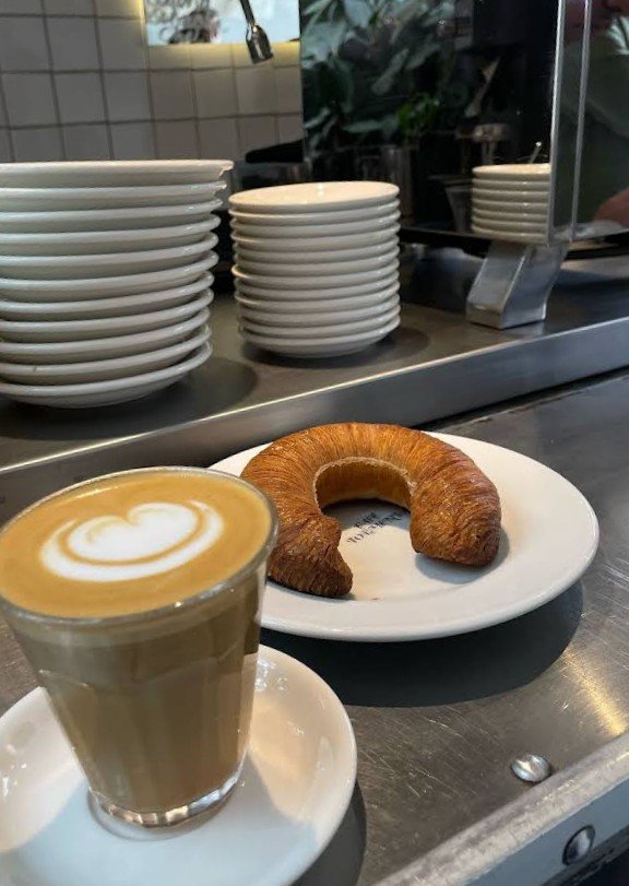 Coffee at Café Tormenta, specialty coffee shop in Mexico City