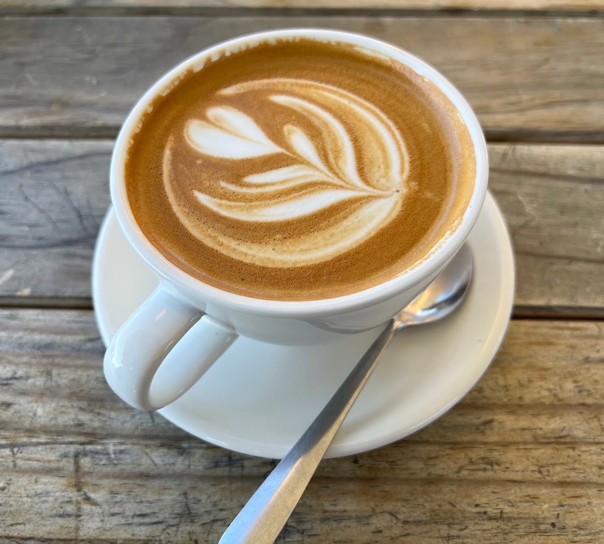 Coffee at Ground Control Cafe, specialty coffee shop in Auckland