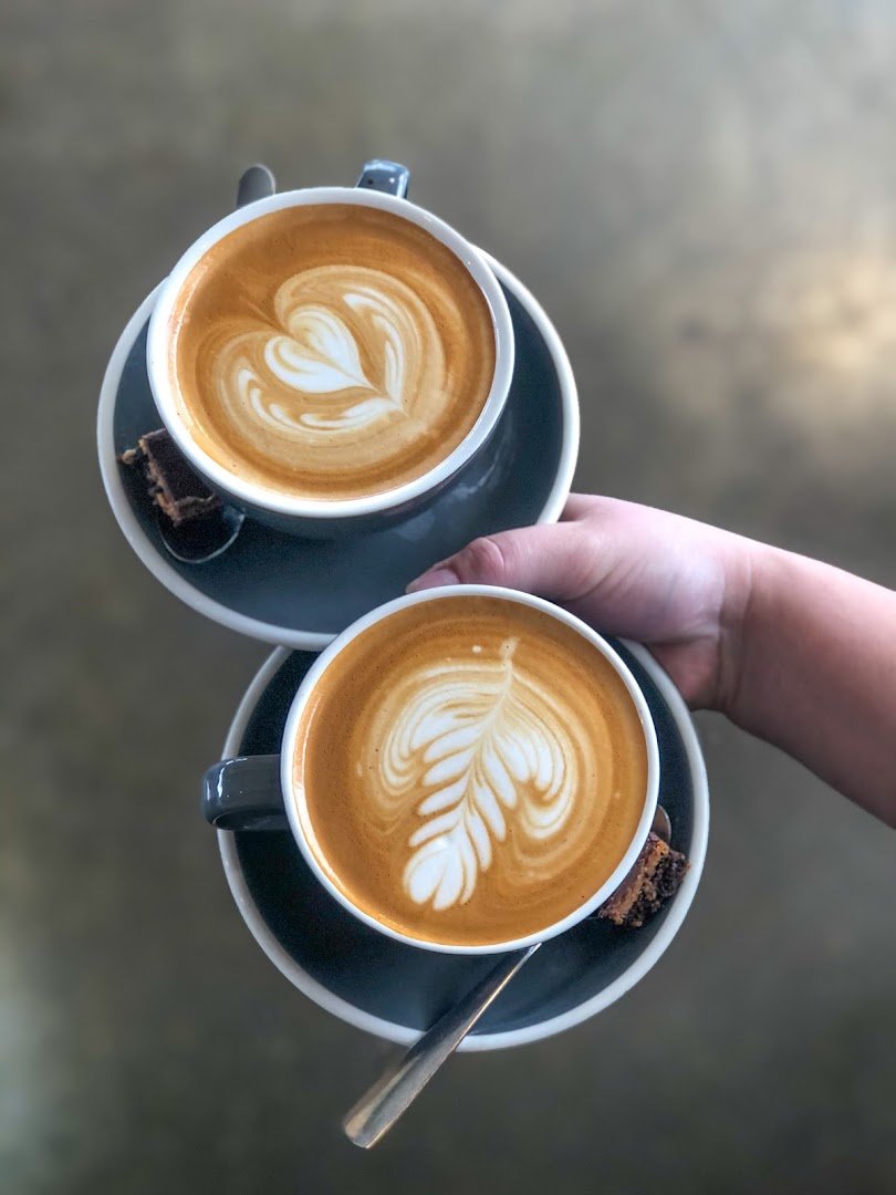 Coffee at Ground Control Cafe, specialty coffee shop in Auckland