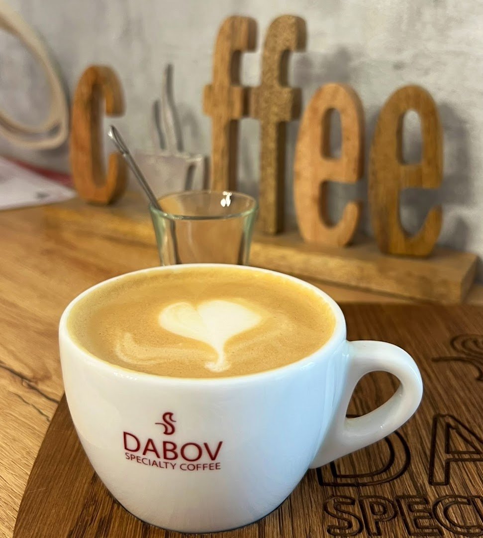 Coffee at Dabov Specialty Coffee Prague 1, specialty coffee shop in Prague