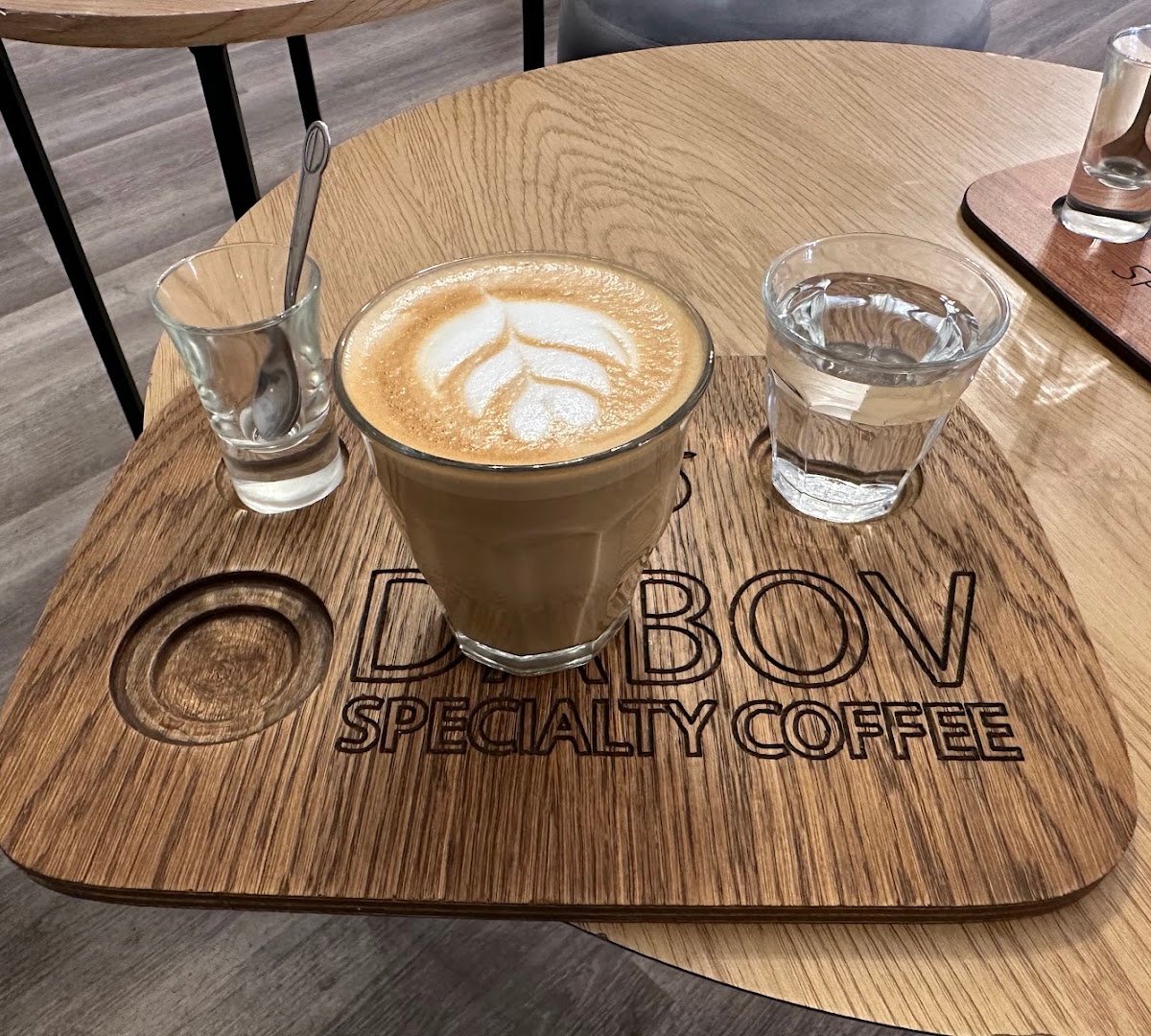 Coffee at Dabov Specialty Coffee Prague 1, specialty coffee shop in Prague