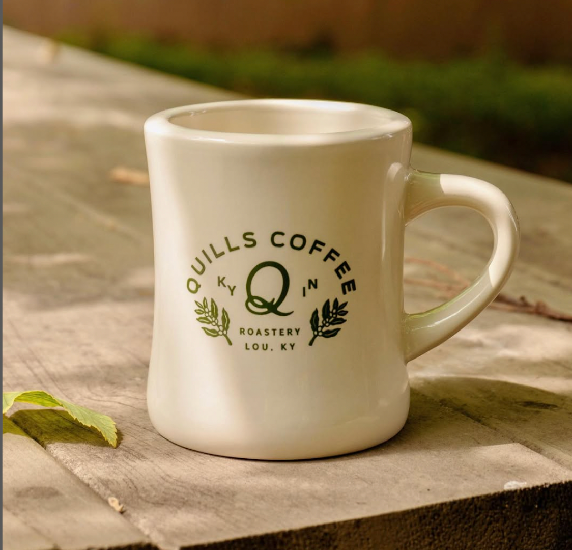 Coffee at Quills Coffee, specialty coffee shop in Louisville