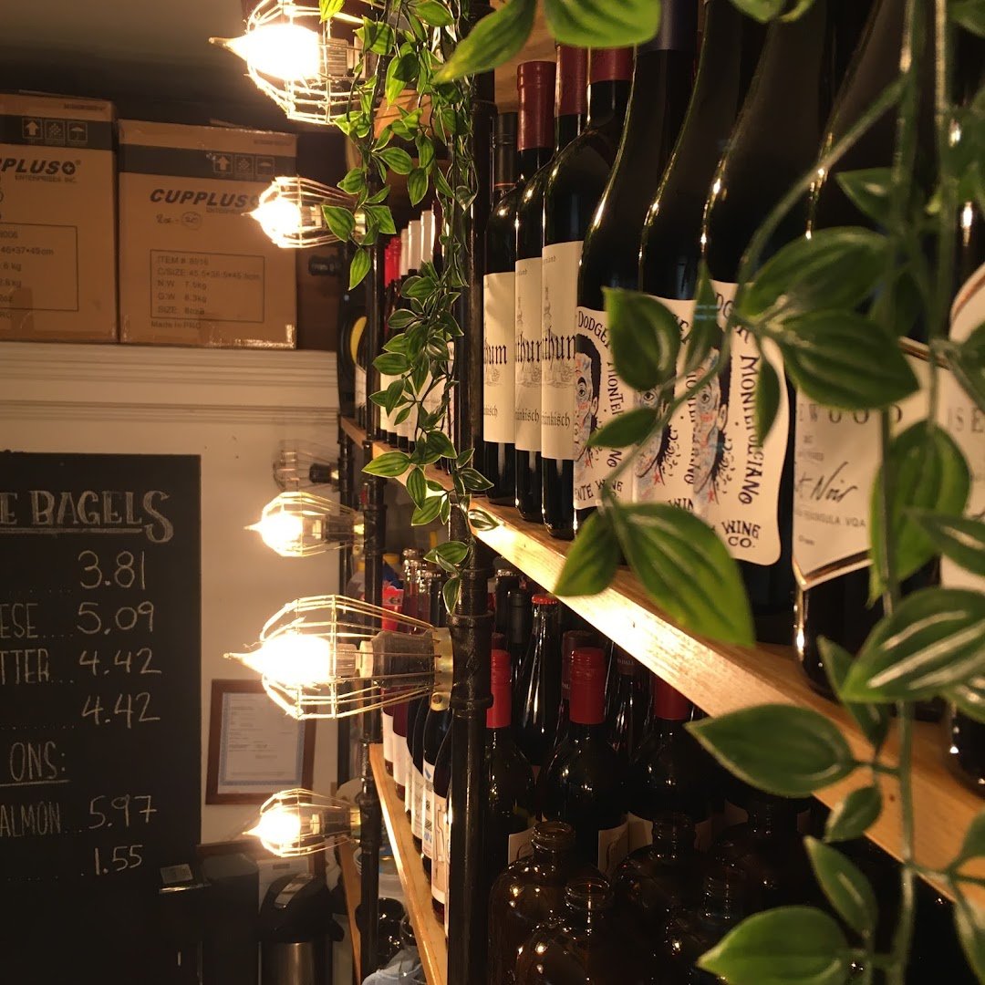 Interior of Voodoo Child Cocktail & Espresso Bar, specialty coffee shop in Toronto