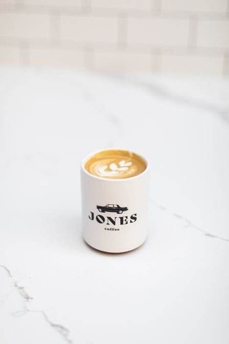 Coffee at Jones Coffee - Fulton, specialty coffee shop in Minneapolis