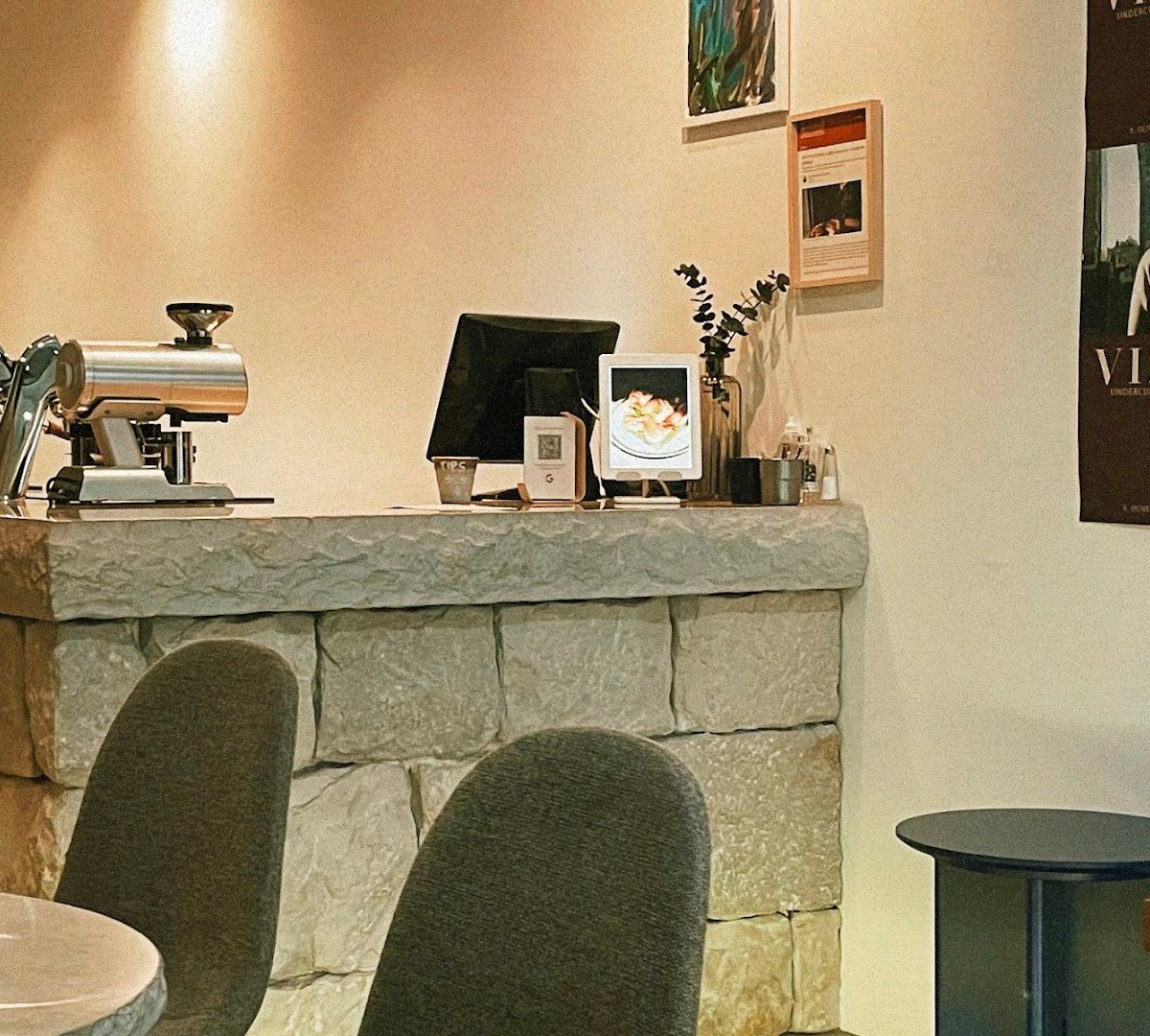 Interior of W You Coffee, specialty coffee shop in Lisbon