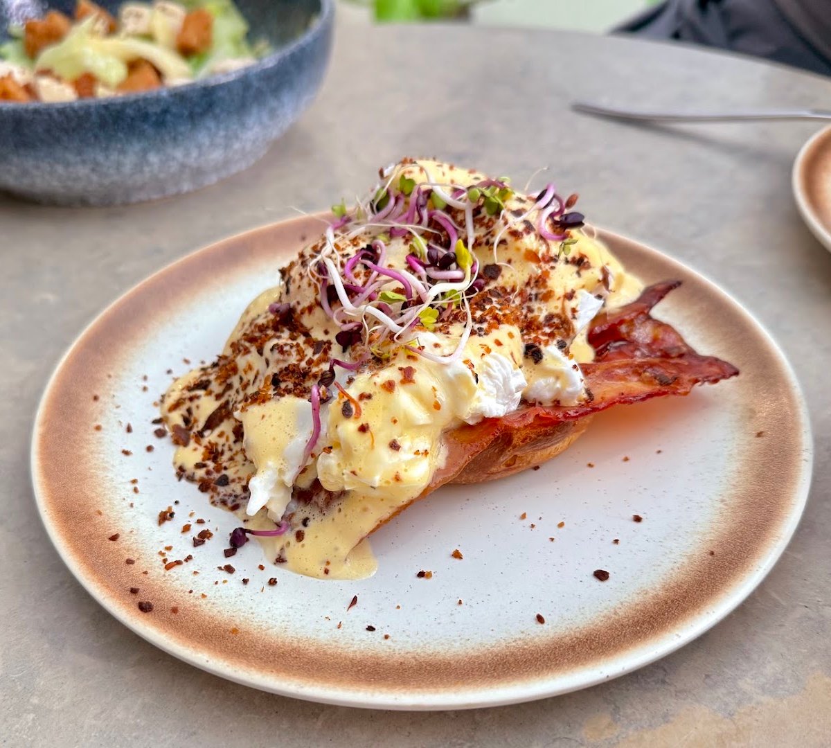 Food at W You Coffee, specialty coffee shop in Lisbon