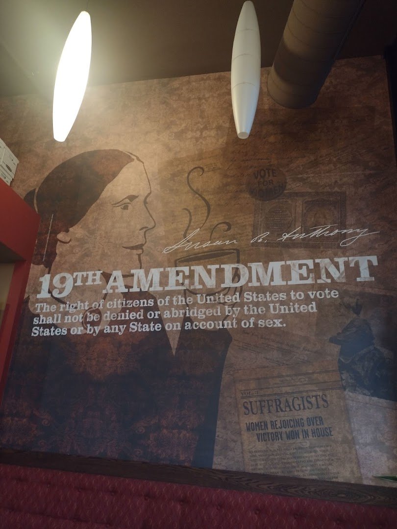 Interior of 1872 Cafe, specialty coffee shop in Rochester