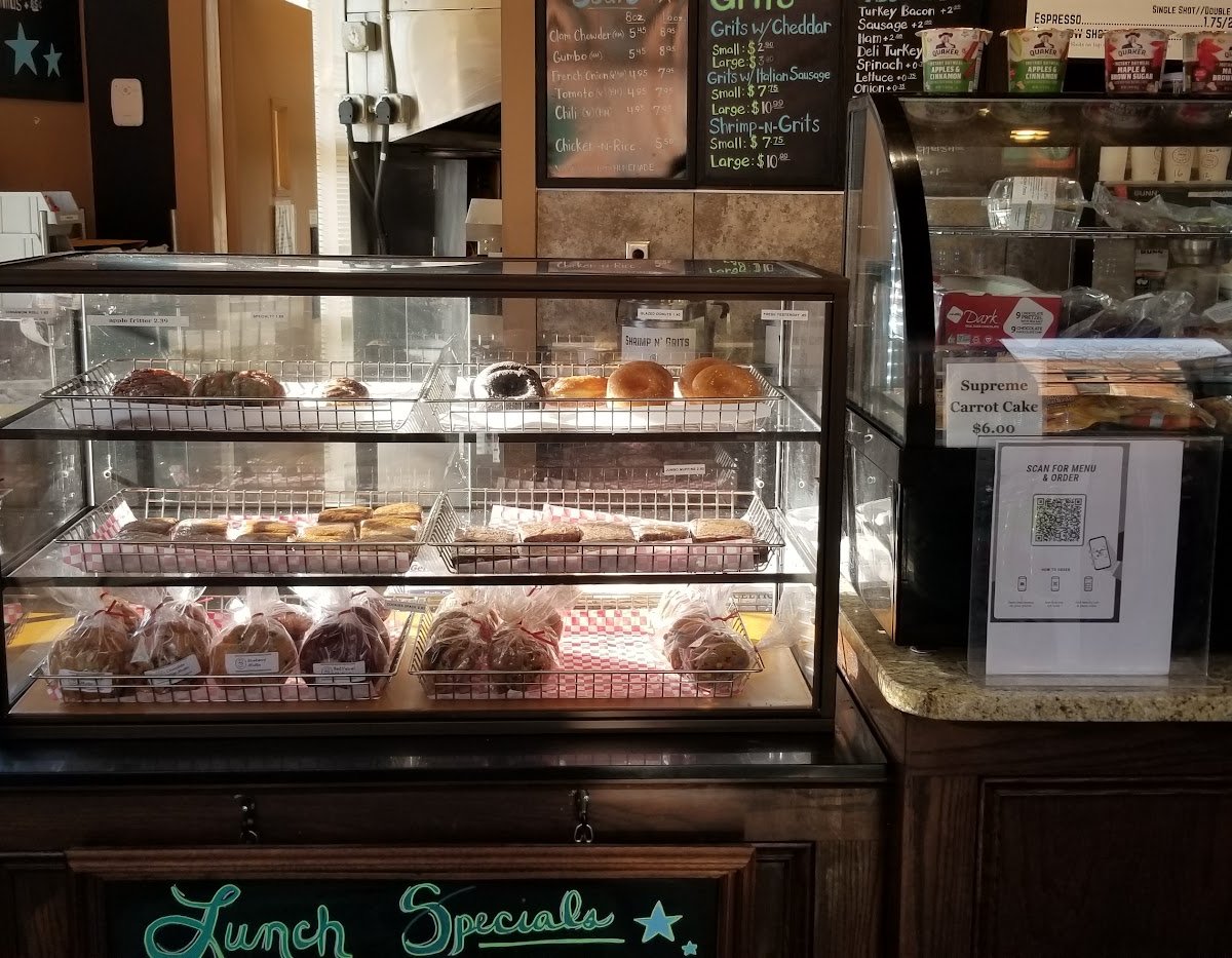 Interior of 1872 Cafe, specialty coffee shop in Rochester