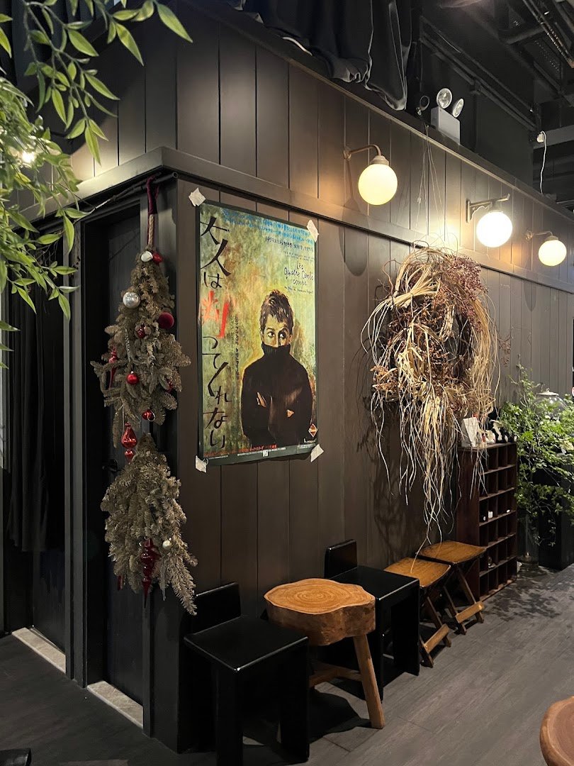 Interior of Milligram Coffee, specialty coffee shop in Hong Kong