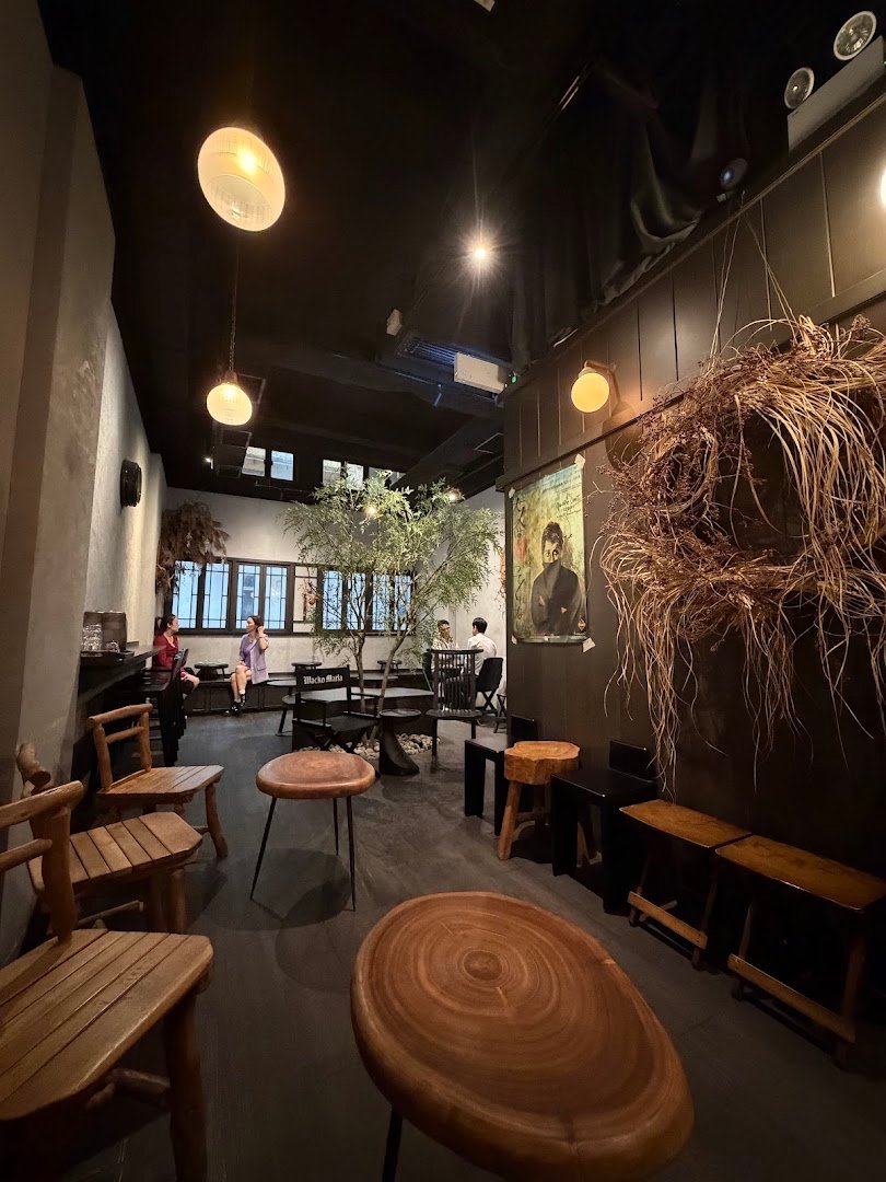 Interior of Milligram Coffee, specialty coffee shop in Hong Kong