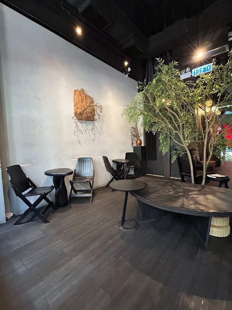 Interior of Milligram Coffee, specialty coffee shop in Hong Kong