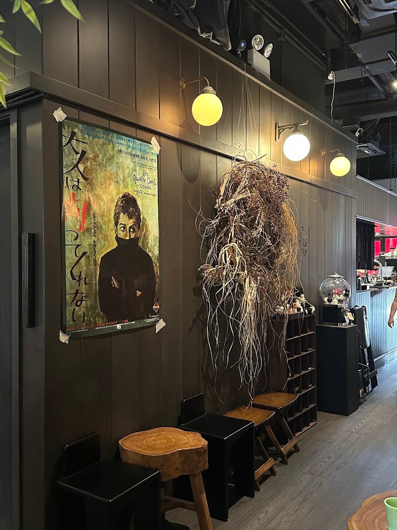 Interior of Milligram Coffee, specialty coffee shop in Hong Kong