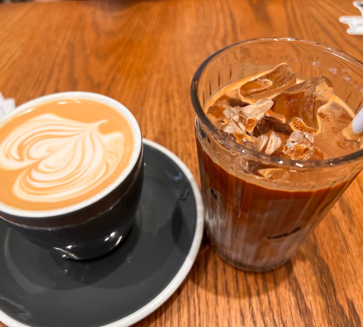 Coffee at Knockbox Coffee Company, specialty coffee shop in Hong Kong