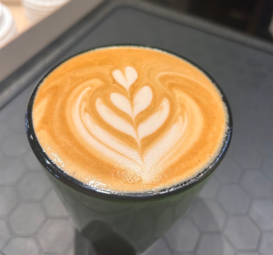 Coffee at Indy Coffee Club, specialty coffee shop in San Antonio