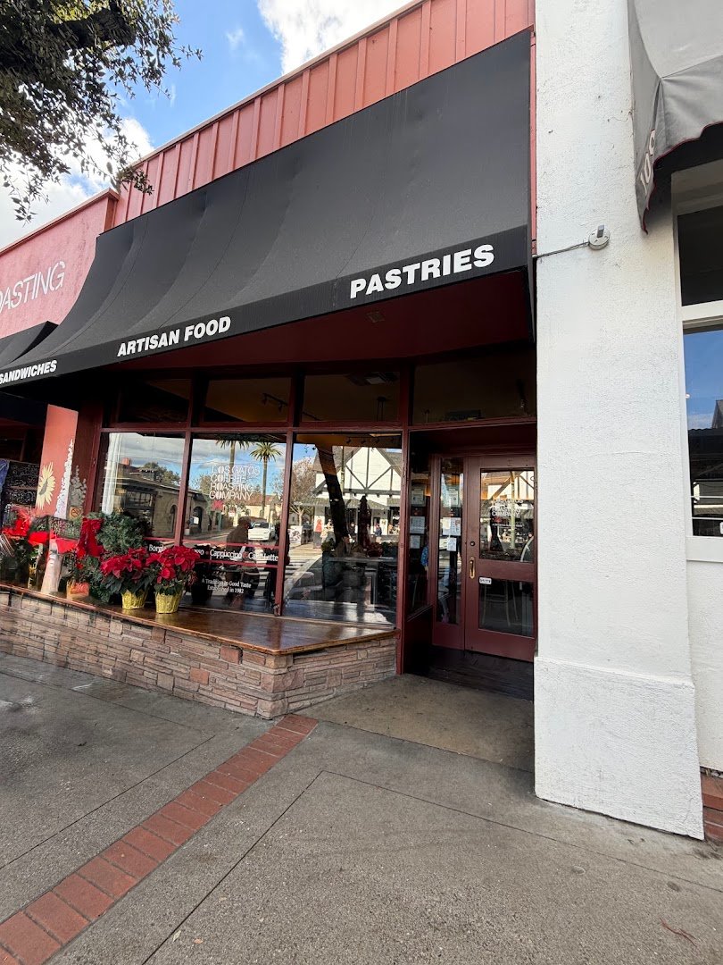 Storefront of Los Gatos Coffee Roasting Company, specialty coffee shop in San Jose