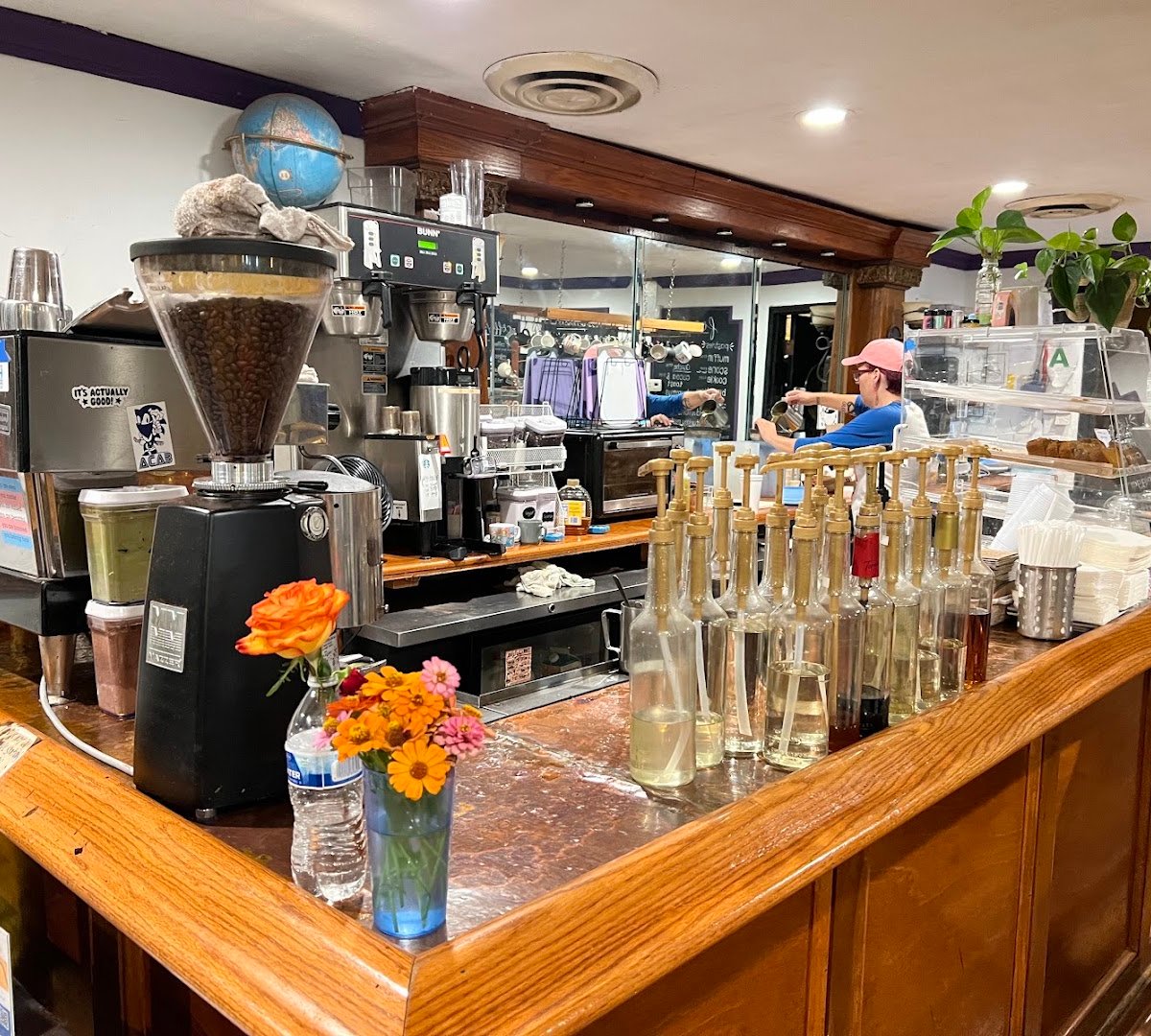 Interior of Old Louisville Coffee Co-op, specialty coffee shop in Louisville