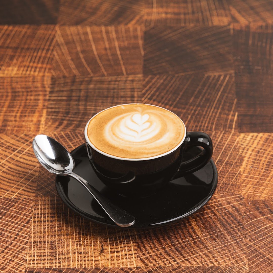 Coffee at Old Town Coffee, specialty coffee shop in Santa Barbara