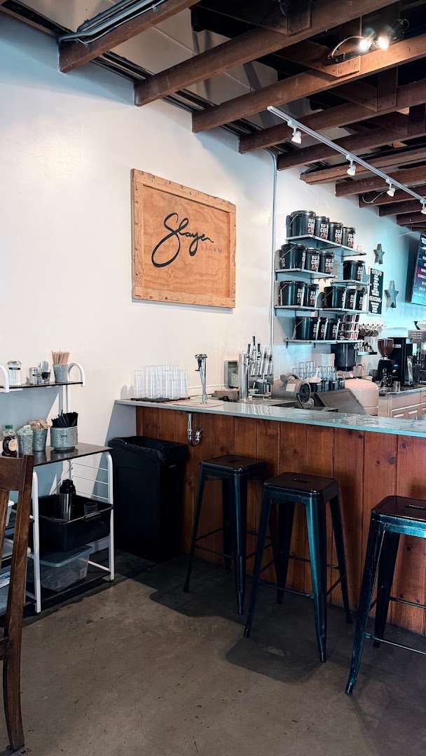 Interior of Old Town Coffee, specialty coffee shop in Santa Barbara
