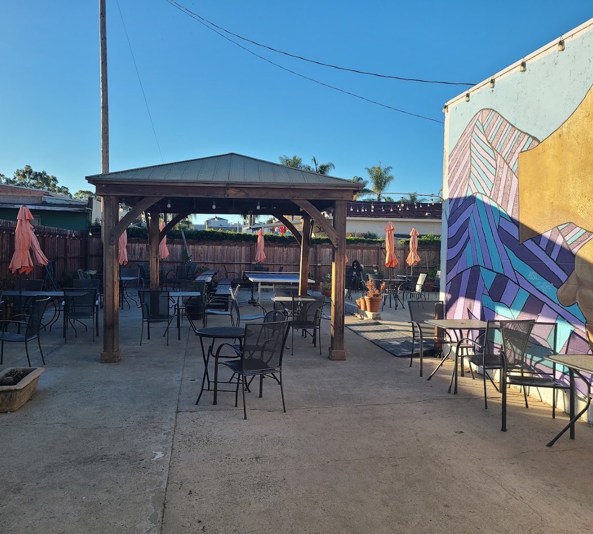 Storefront of Old Town Coffee, specialty coffee shop in Santa Barbara