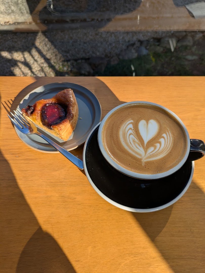 Coffee at REC COFFEE Suidobashi, specialty coffee shop in Tokyo