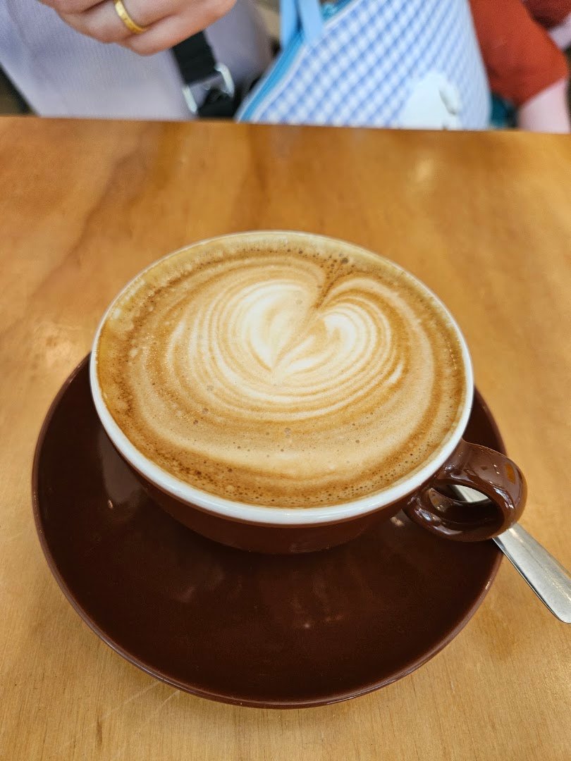 Coffee at Zav Coffee Shop and Gallery, specialty coffee shop in Toronto