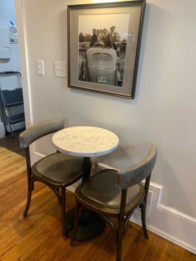 Interior of Goodkind Coffee, specialty coffee shop in Cleveland