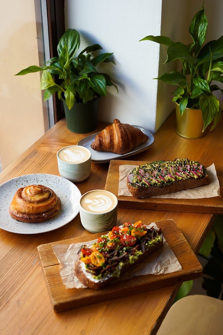 Coffee at Coffee Room, specialty coffee shop in Prague