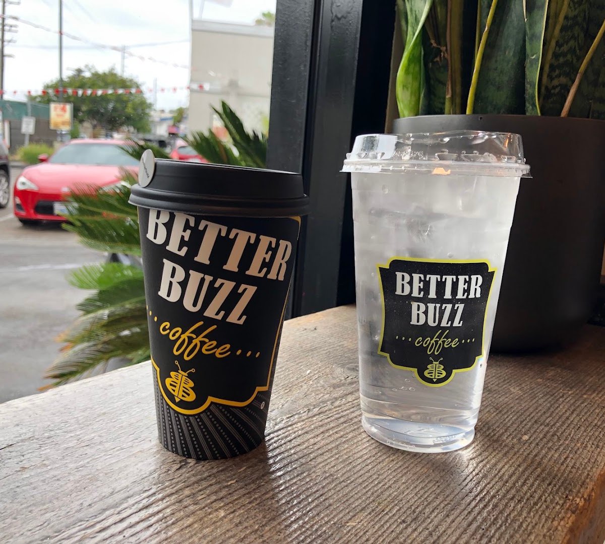 Coffee at Better Buzz Coffee Pacific Beach East, specialty coffee shop in San Diego