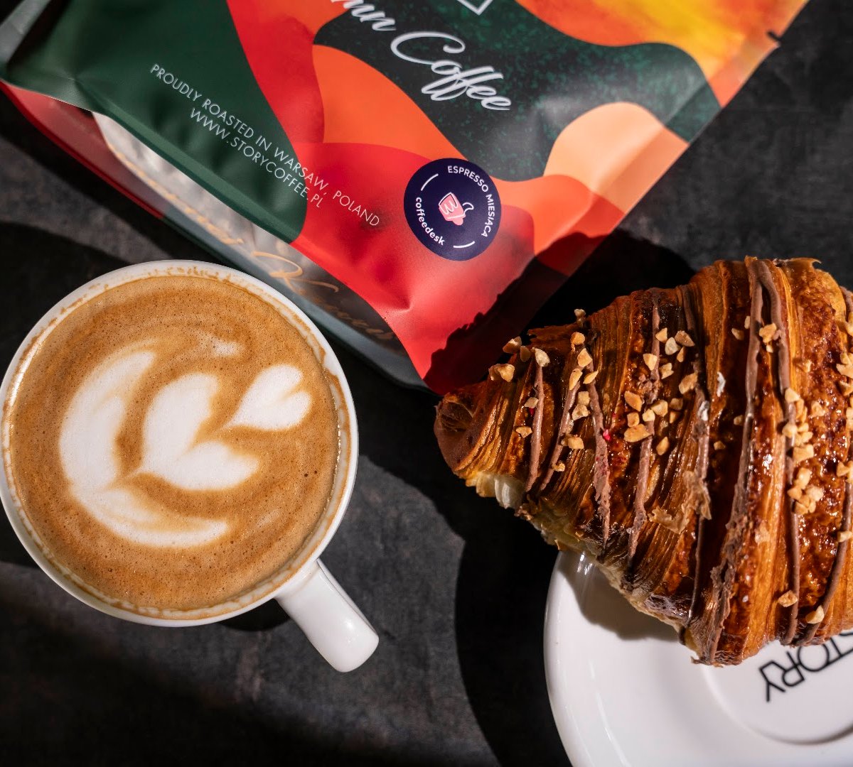 Coffee at Story Coffee Roasters, specialty coffee shop in Warsaw