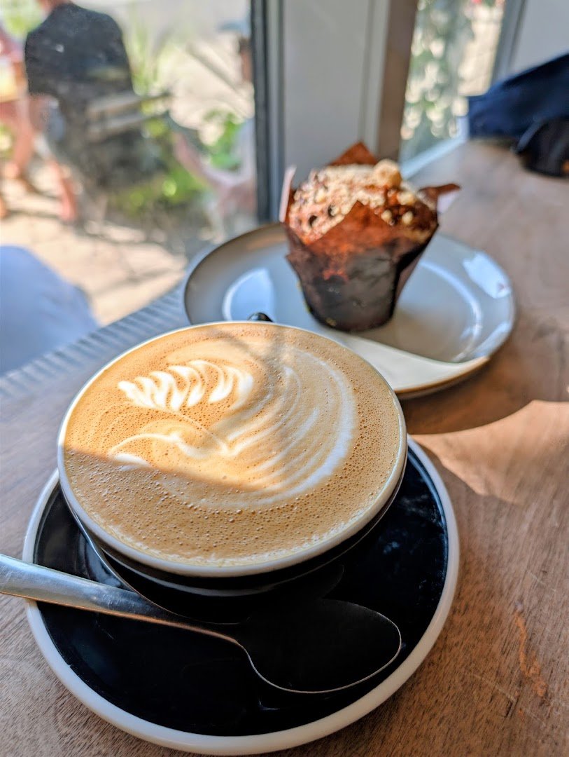 Coffee at Rooster Coffee House, specialty coffee shop in Toronto
