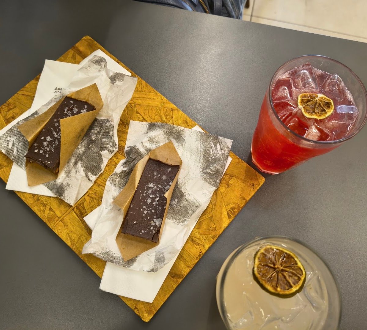 Food at Pato Rei Berrini (Coffee Brewers), specialty coffee shop in São Paulo