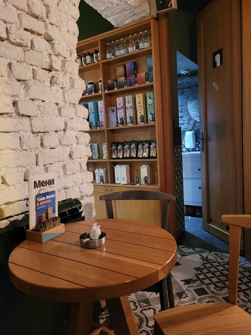 Interior of Kafeterija | Studentski Trg, specialty coffee shop in Belgrade