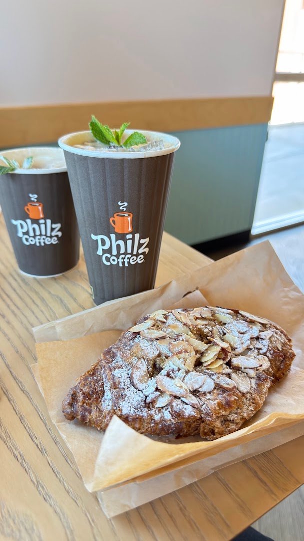 Coffee at Philz Coffee, specialty coffee shop in San Jose