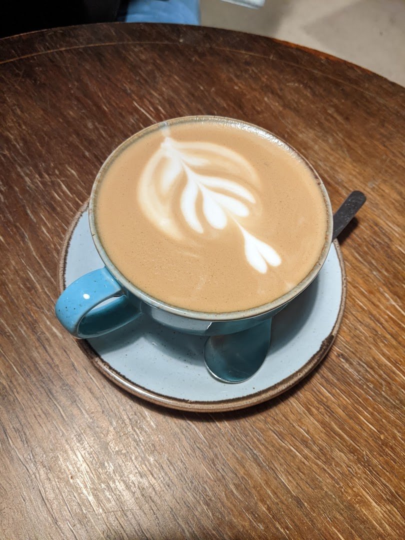 Coffee at Cafe Plakatówka, specialty coffee shop in Warsaw