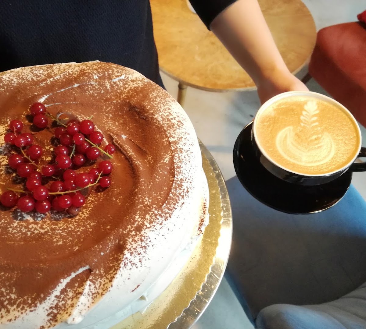 Coffee at Cafe Plakatówka, specialty coffee shop in Warsaw