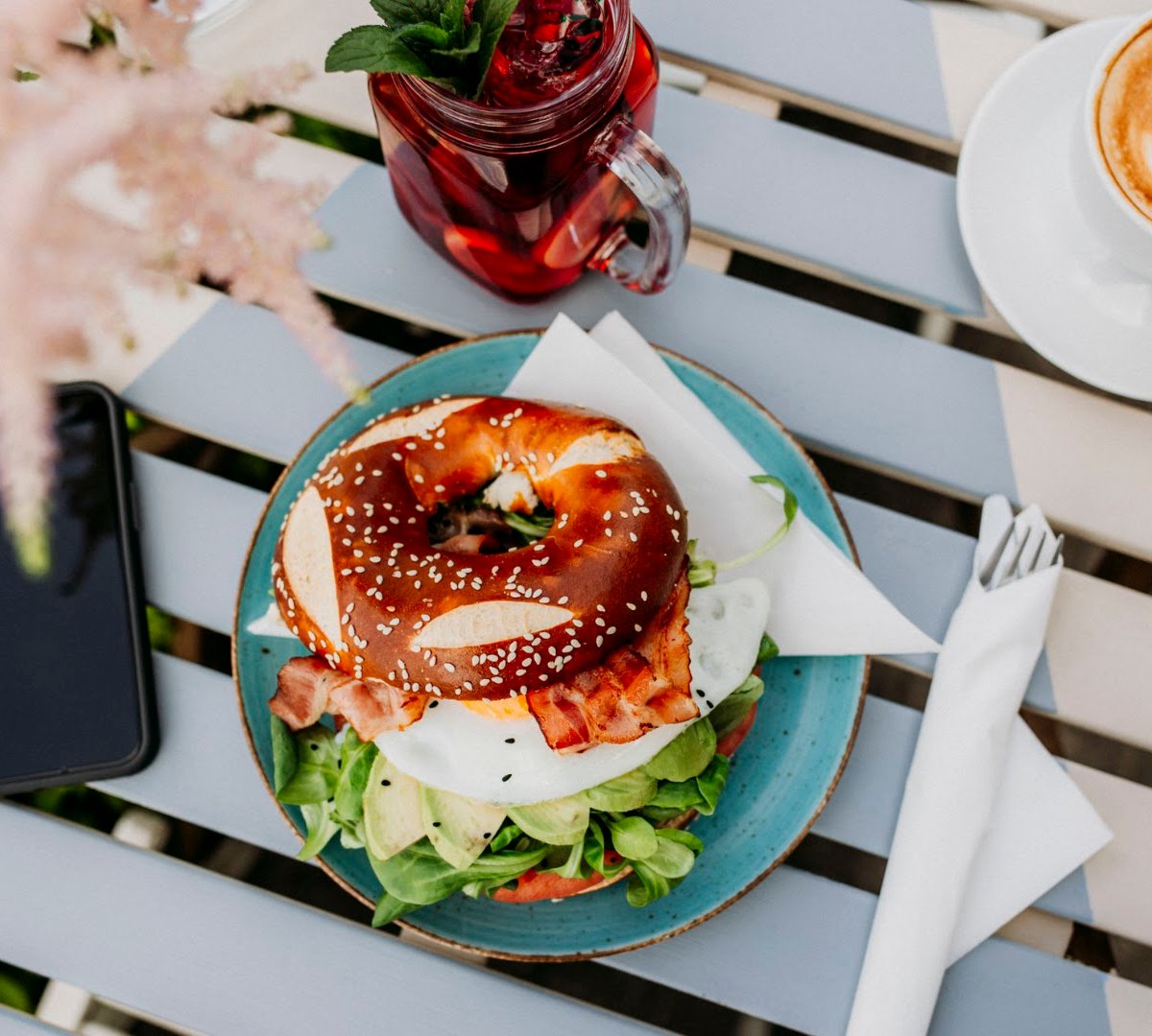 Food at Cafe Plakatówka, specialty coffee shop in Warsaw
