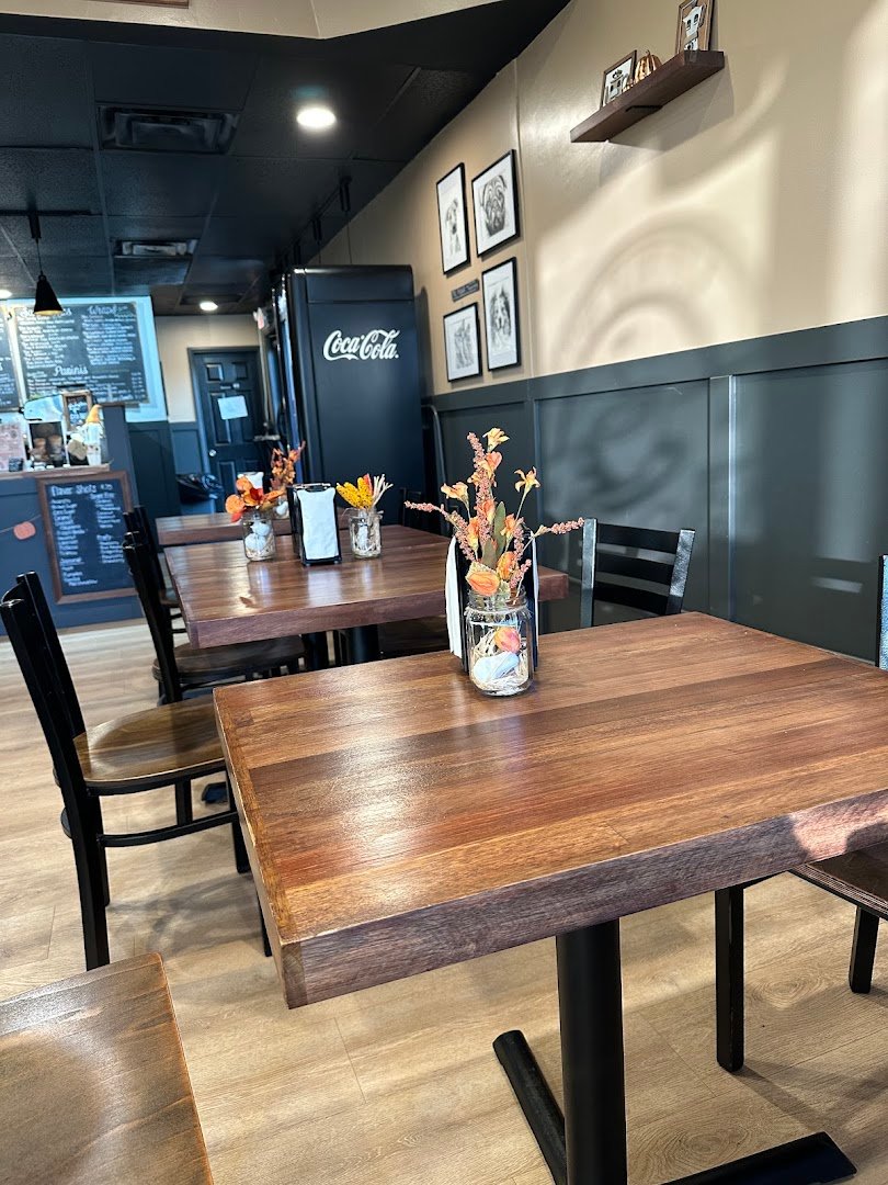 Interior of Little Bits Coffee Roasters, specialty coffee shop in Rochester