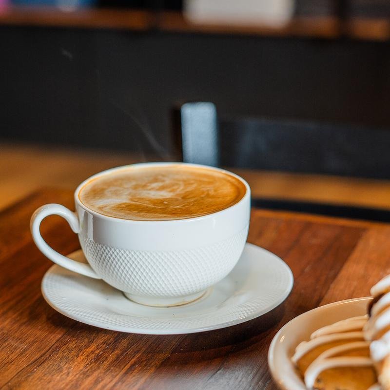 Coffee at Little Bits Coffee Roasters, specialty coffee shop in Rochester