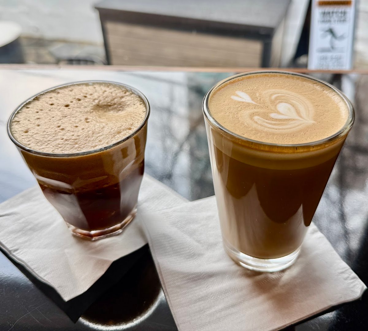 Coffee at Fuglen Seoul, specialty coffee shop in Seoul