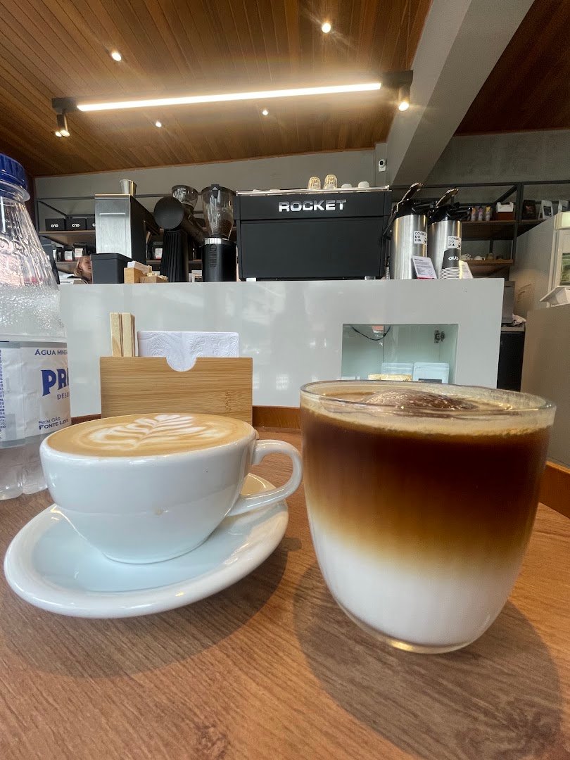 Coffee at Crio Café, specialty coffee shop in São Paulo