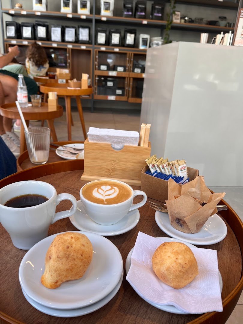Coffee at Crio Café, specialty coffee shop in São Paulo