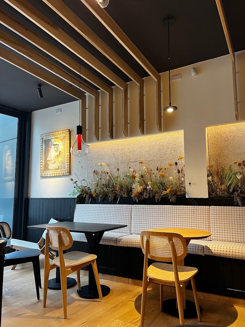 Interior of Two Children Coffee, specialty coffee shop in Edinburgh