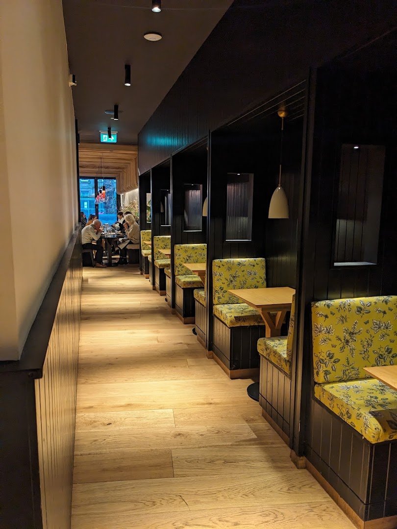 Interior of Two Children Coffee, specialty coffee shop in Edinburgh