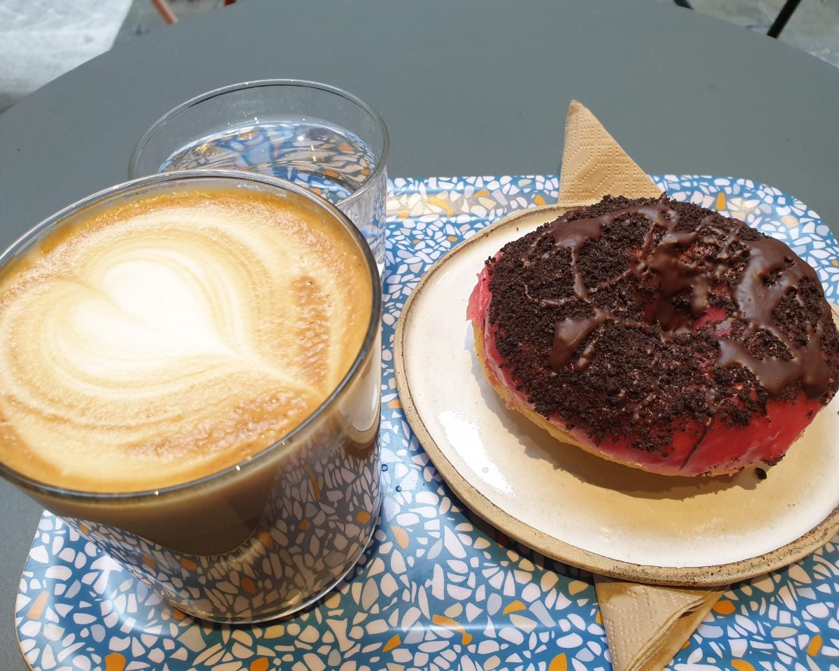 Coffee at My ugly baby, specialty coffee shop in Oslo