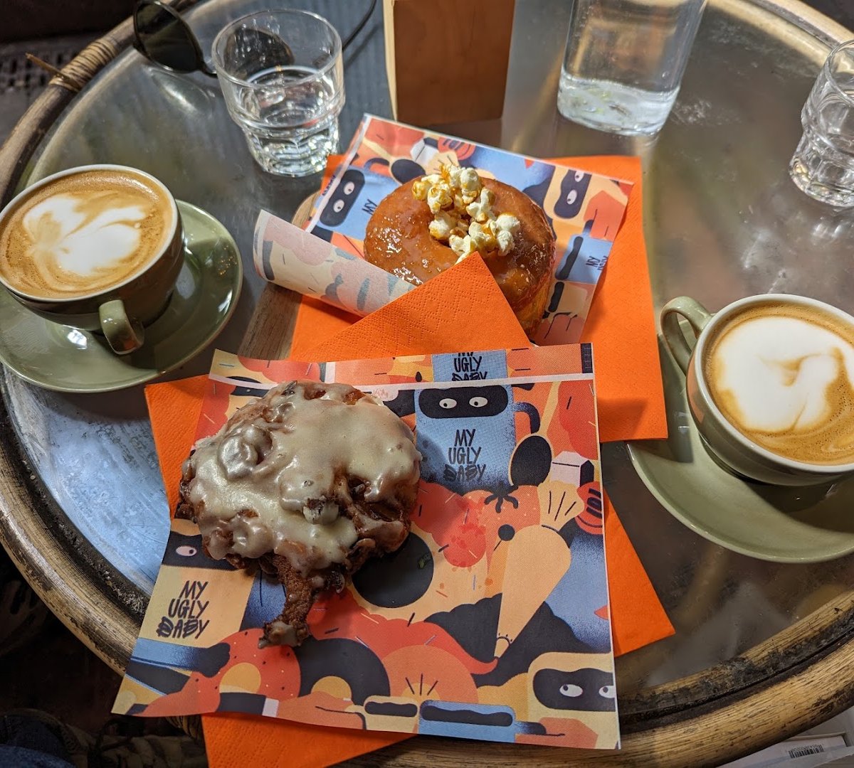 Coffee at My ugly baby, specialty coffee shop in Oslo