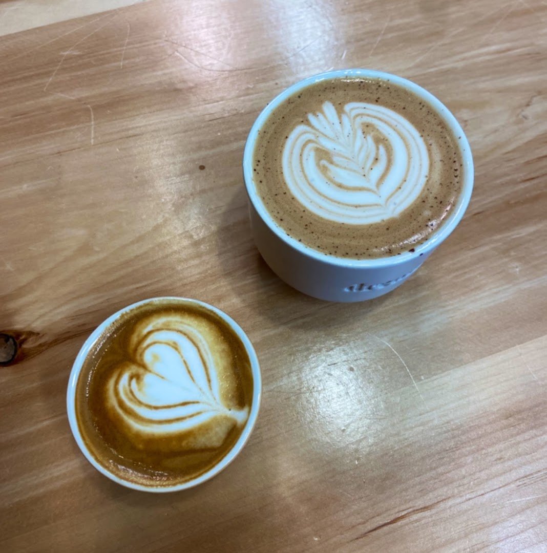 Coffee at Dreamy, specialty coffee shop in Montreal