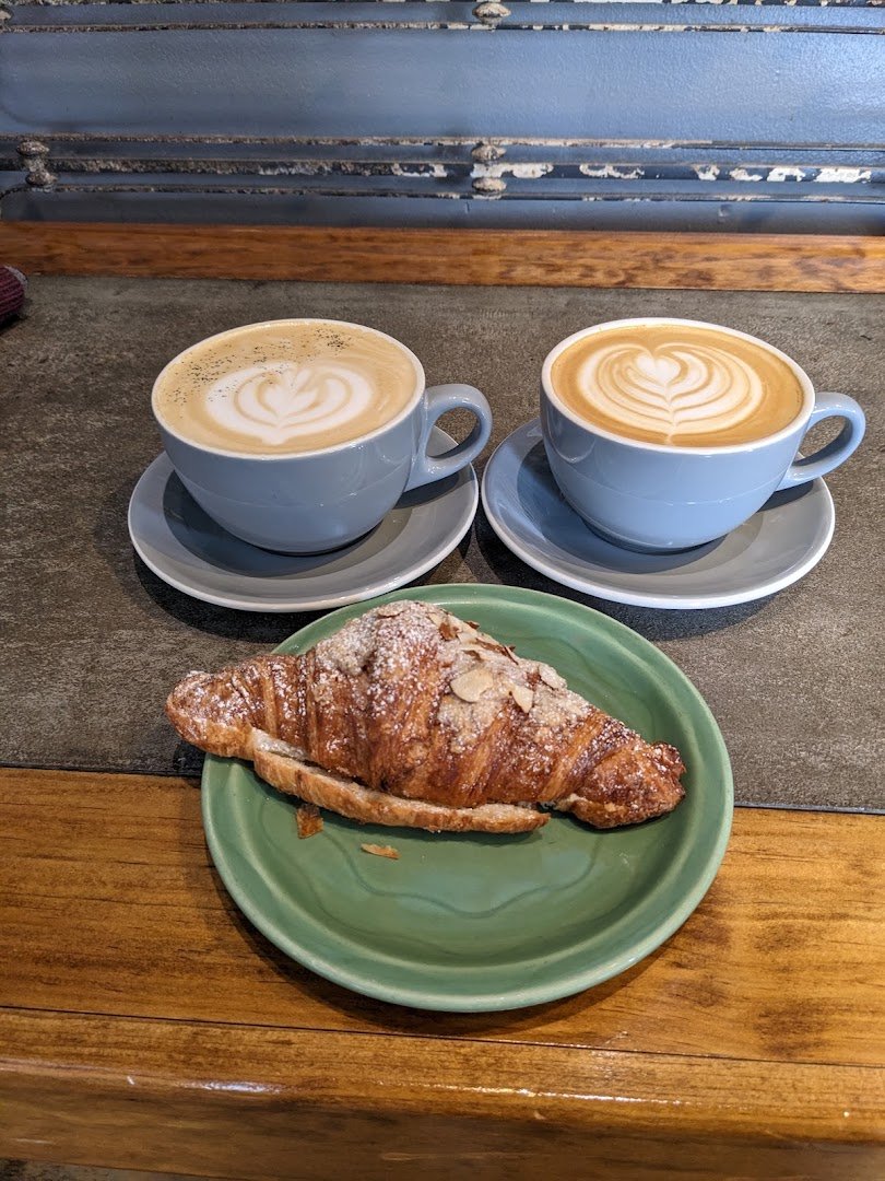 Coffee at Corner Coffee, specialty coffee shop in Minneapolis