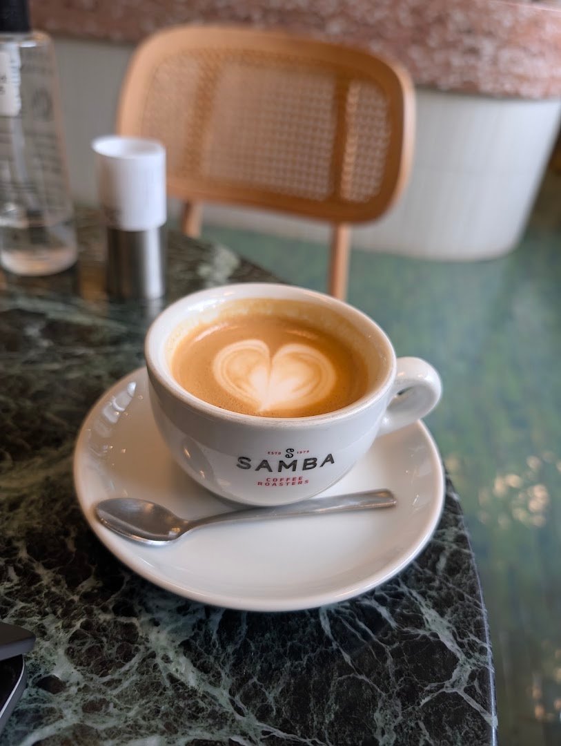 Coffee at Samba Coffee Roasters | Crossroads, specialty coffee shop in Athens